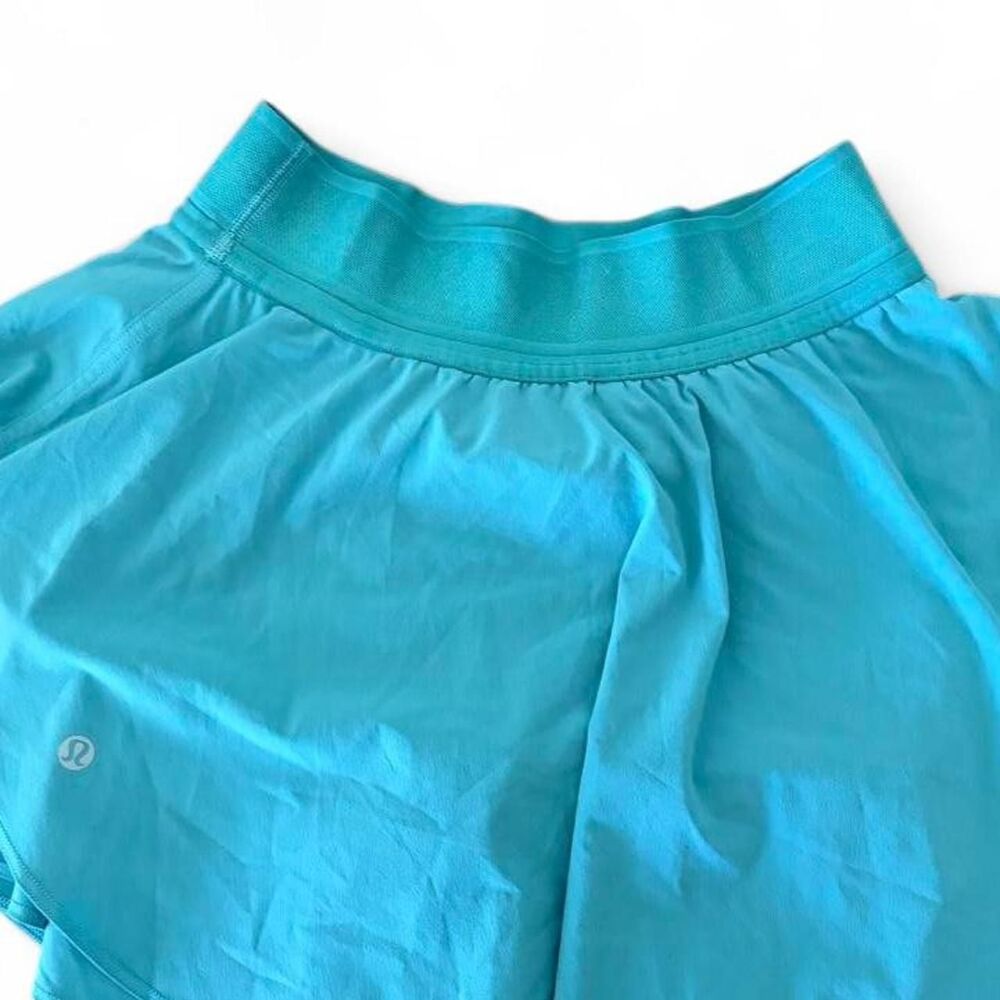 Lululemon Court Rival High Rise Tennis Skirt Built In Shorts Size 4
